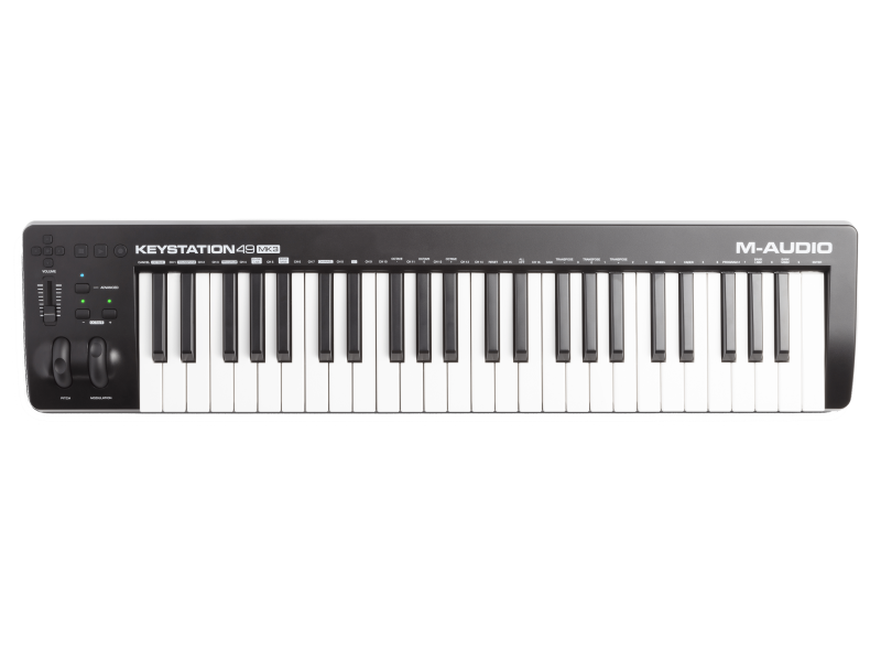 MIDI-КЛАВИАТУРА КОНТРОЛЛЕР M-AUDIO KEYSTATION 49 MK3 USB/MIDI